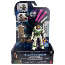 Mattel Disney Pixar Lightyear Actionfigur & Tillbehör, Izzy Hawthorne med Strike Action, 4.5 tum