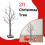 AAMEN 2ft Christmas Tree, Artificial White Birch Twig Tree With 24 Led 4
