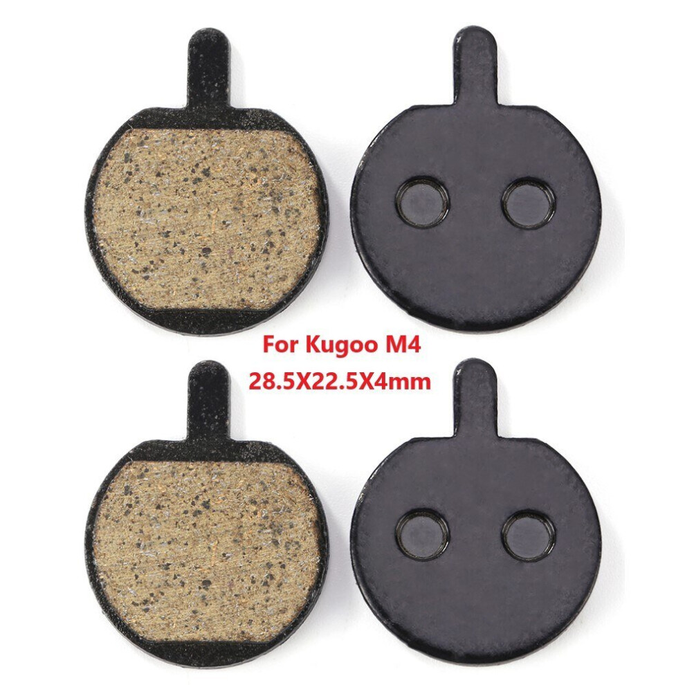 (for kugoo m4, 4pcs) 2/4pcs Brake Pads for Kugoo M4 Electric Scooter Rear Wheel Mijia Pro Brake Disc Friction Plates Pads Scooter Accessories