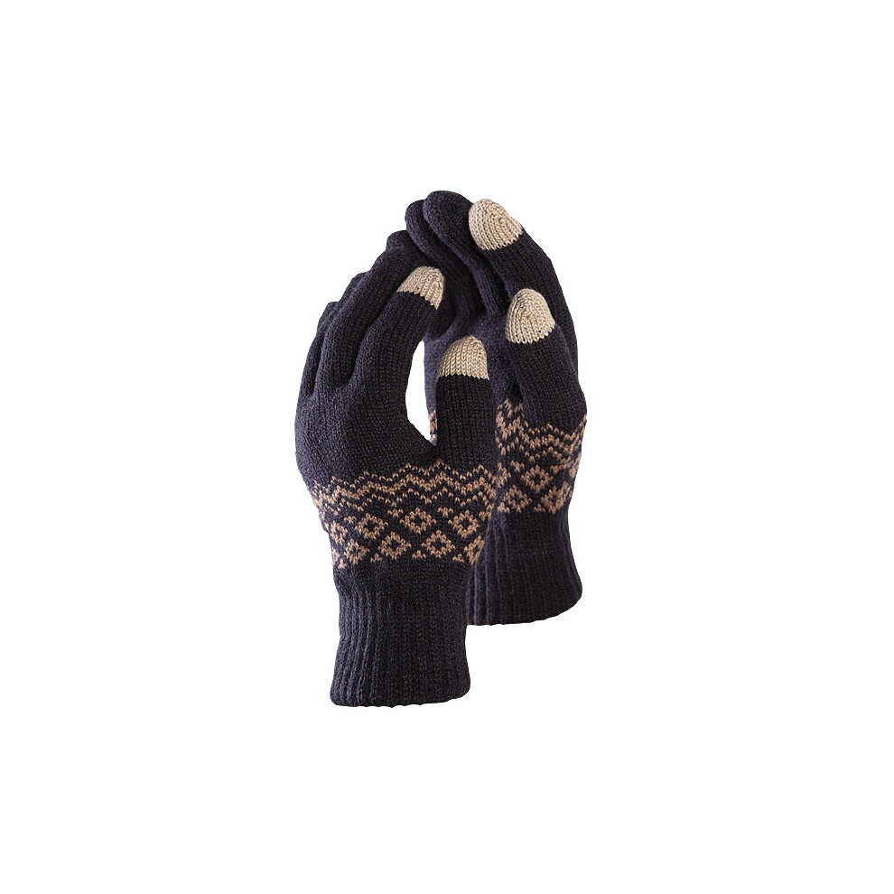 (Blue) 1 Pair Touch Screen Gloves From Winter Warm Velvet Cycling Motorcycle Glove Full Finger Gloves Blue 6112212226209
