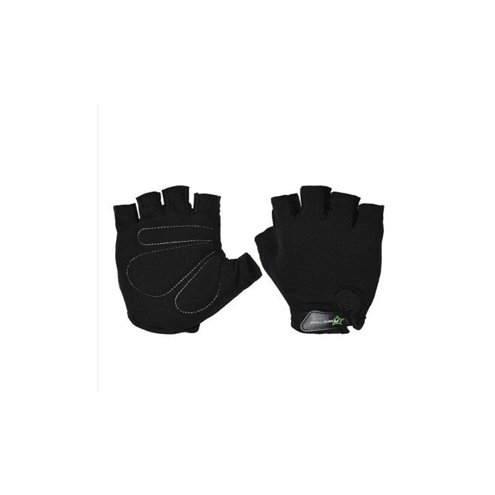 (Black, XL) 1 Pair Tactical Gloves Full Finger Gloves Shooting Hunting Cycling Unisex Gloves