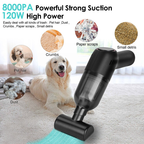 Langaton pÃ¶lynimuri Auto Handheld Vaccum Mini Power Suction USB 2