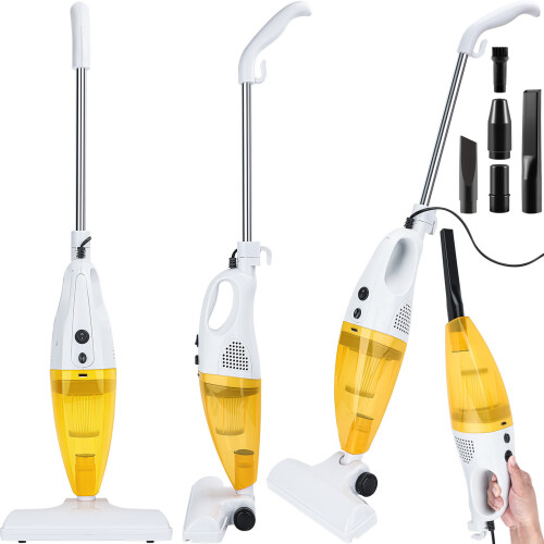 Stick Vacuum Cleaner Bagless 600W - 2 in 1 Upright & Handheld