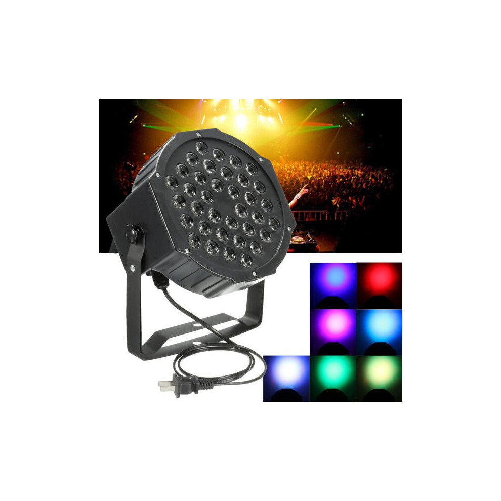 36W RGB LED Stage  Light  PAR Light Projector Party DJ Light