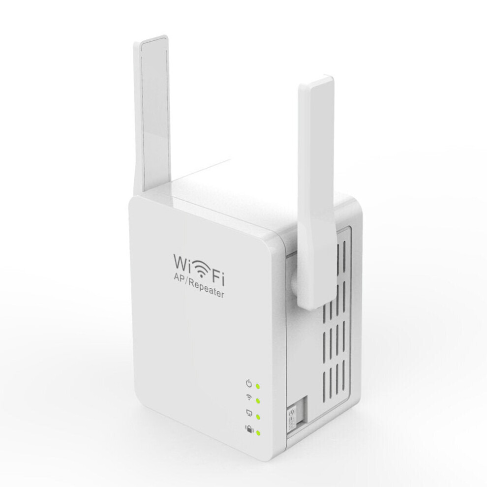 (EU Plug) 300Mbps Wireless N WiFi Amplifier 2.4G WiFi Repeater Extender AP WPS with EU/ US Plug