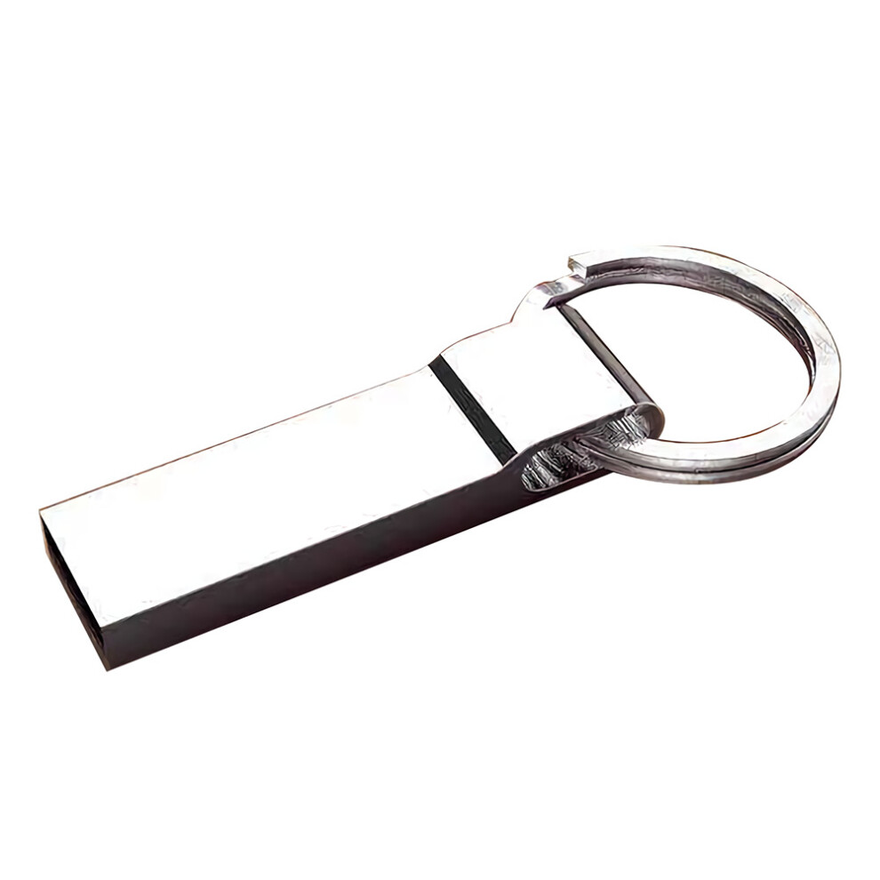 (32GB) 128G USB2.0 Pendrive USB Flash Drive Memory Disk Metal USB Stick 16G 32G 64G With Key Ring