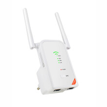 (White, US Plug) 300M Wireless Wifi Repeater 2.4G AP Router Signal Booster Extender Amplifier Wifi Range Extender