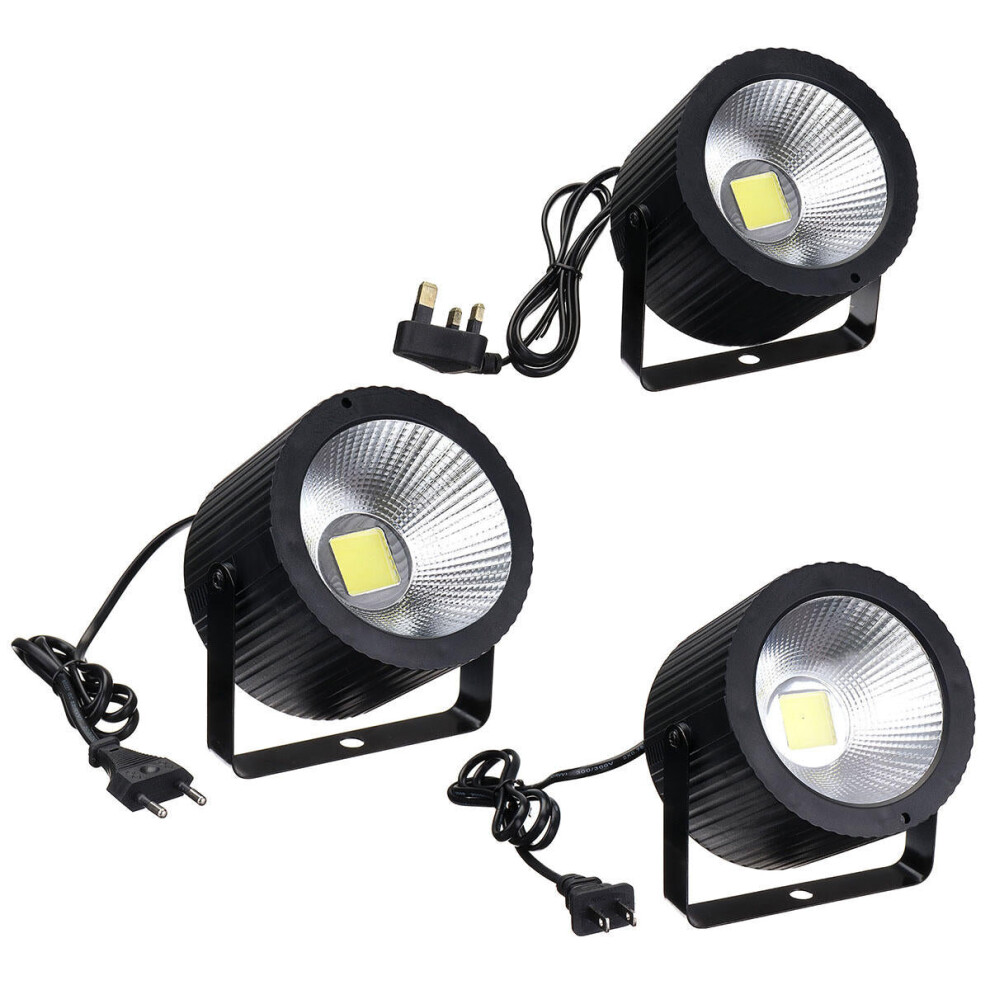 (UK Plug) 20W UV COB LED Par Light High Bright Stage Lighting Lamp Sound Show DJ Disco