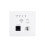 (White) 300Mbps Wall Embedded Router Wireless AP Panel Router System WiFi Repeater Extender USB Charging Socket for Home Use 1