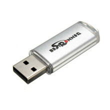 (Silver) 32GB USB 2.0 Flash Drive Candy Color Memory U Disk