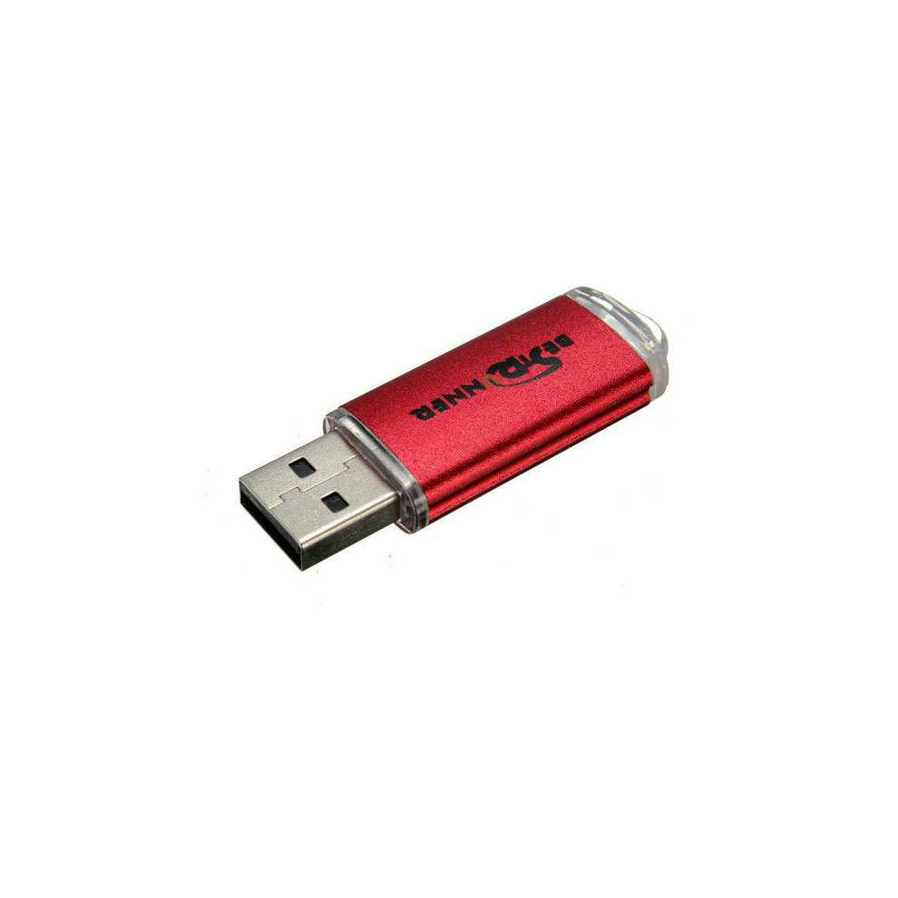 (Red) 32GB USB 2.0 Flash Drive Candy Color Memory U Disk