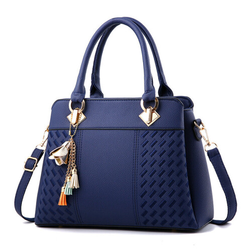 (Navy Blue) Womens Handbags PU Leather Shoulder Bag