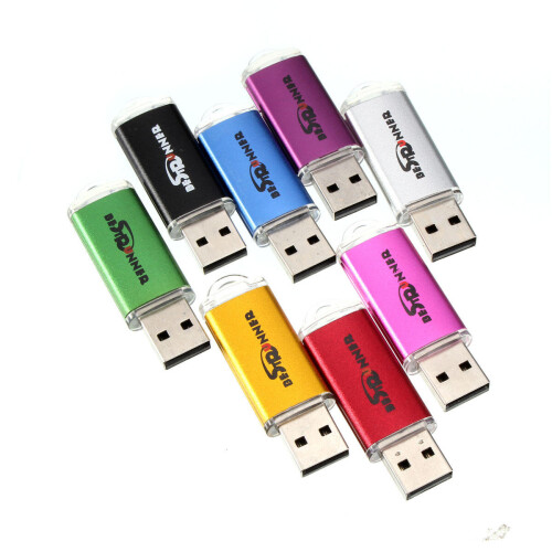 (Silver) 32GB USB 2.0 Flash Drive Candy Color Memory U Disk 1