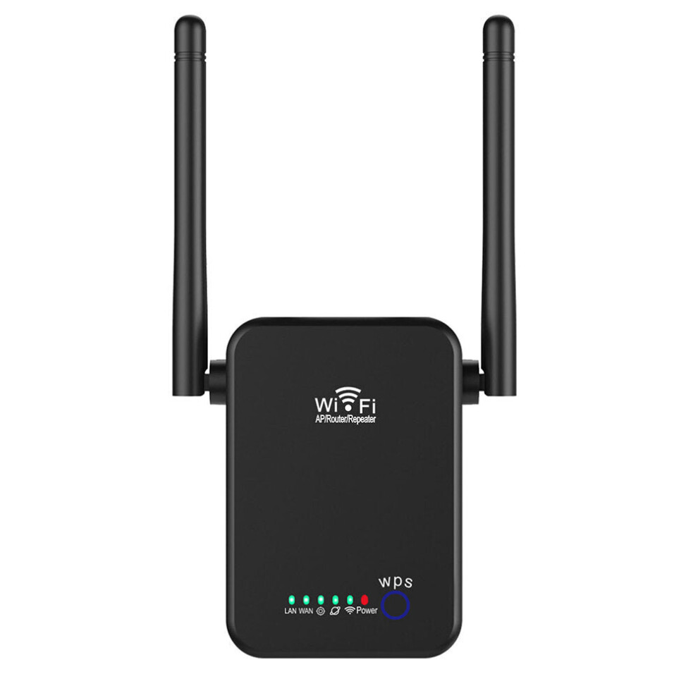 (US Plug) 300Mbps Mini WiFi Booster 2.4GHz Wireless Range Extender Repeater Wireless AP  Router UNT-6