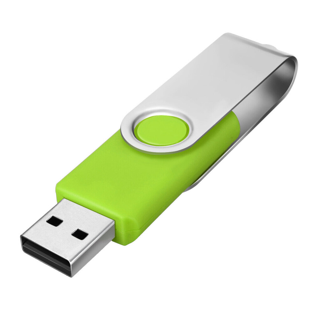 (Green) 128MB USB 2.0 Flash Drive Memory Pen Stick Thumb Storage Gifts Pen Drive