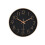 (Rose gold) 12inch DIY Wall Clock Silent Quartz Wall Night Clocks Multicolor Optional 8