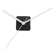 20mm Shaft DIY White Hands Quartz Movement Silent Mechanism Wall Clock Repair Parts
