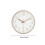 (Rose gold) 12inch DIY Wall Clock Silent Quartz Wall Night Clocks Multicolor Optional 9