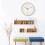 (White- silver border) 12inch DIY Wall Clock Silent Quartz Wall Night Clocks Multicolor Optional 5