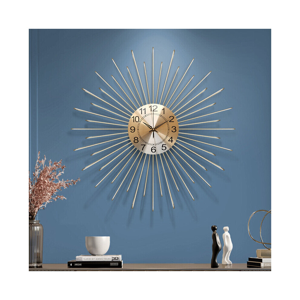 (65cm) 55CM/65CM Creative Wall Clock Living Room Decoration Clock Household Personality Dining Room Wall Clock Simple Fashionable Quartz Clock