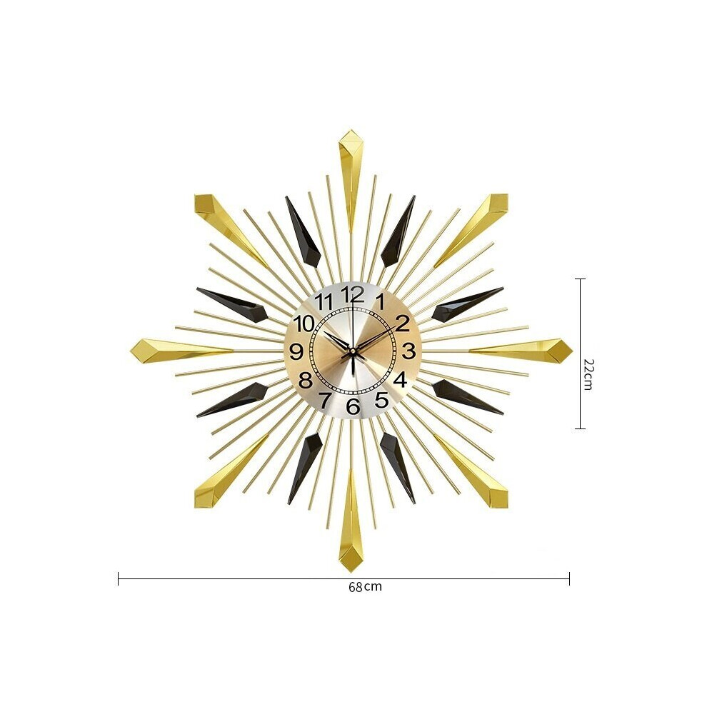 (L) 58CM/68CM Nordic Wall Clock Fashion Personality Creative Wall Clock Living Room Home Modern Minimalist Decoration