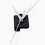 5Pcs DIY White Triangle Hands Quartz Black Wall Clock Movement Mechanism 2