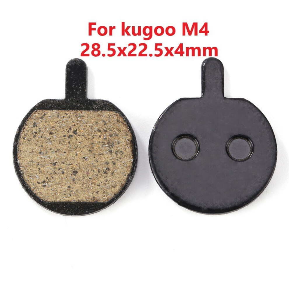 (for kugoo m4, 2pcs) 2/4pcs Brake Pads for Kugoo M4 Electric Scooter Rear Wheel Mijia Pro Brake Disc Friction Plates Pads Scooter Accessories