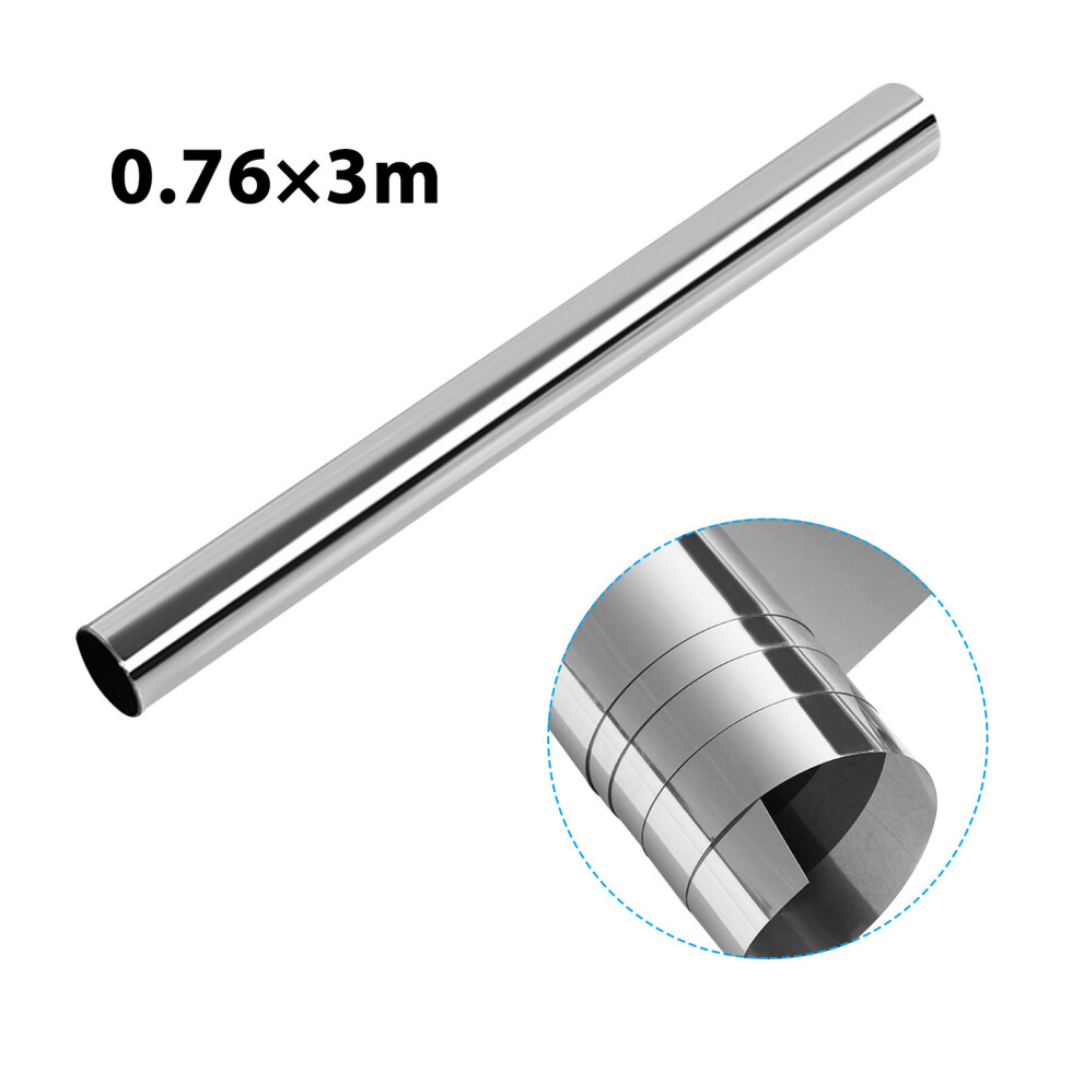 OneWay Mirror Film Window Glass Sticker Tint UV Solar Insulate Reflect