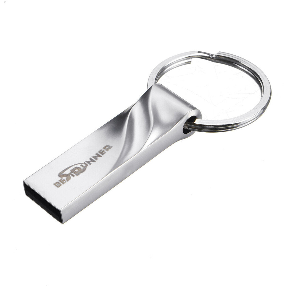 (16GB) 16/32GB USB 2.0 Flash Drive Metal Flash Memory Card USB Stick Pen Drive U Disk