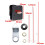 (White) 20mm Quartz Silent Clock Movement Mechanism Module DIY Kit Hour Minute Second Without Battery 7