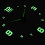 (White, 37) DIY Wall Clock Silent Quartz Luminous Wall Night Clocks 4