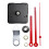 (White) 20mm Quartz Silent Clock Movement Mechanism Module DIY Kit Hour Minute Second Without Battery 3