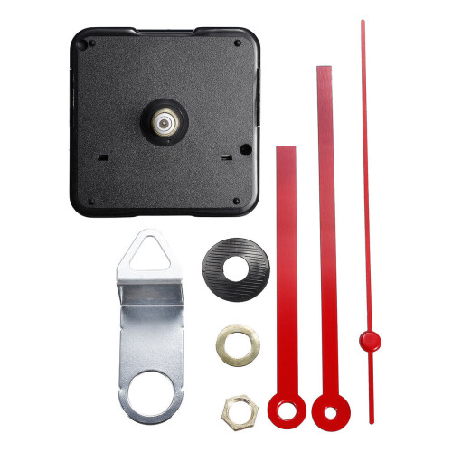 (White) 20mm Quartz Silent Clock Movement Mechanism Module DIY Kit Hour Minute Second Without Battery 2
