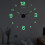 (Gold, 37) DIY Wall Clock Silent Quartz Luminous Wall Night Clocks 3