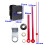 (White) 20mm Quartz Silent Clock Movement Mechanism Module DIY Kit Hour Minute Second Without Battery 6