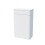 NES Home Modern White 500mm Back To Wall WC Toilet Unit Rimless Space Saving | Afern 6
