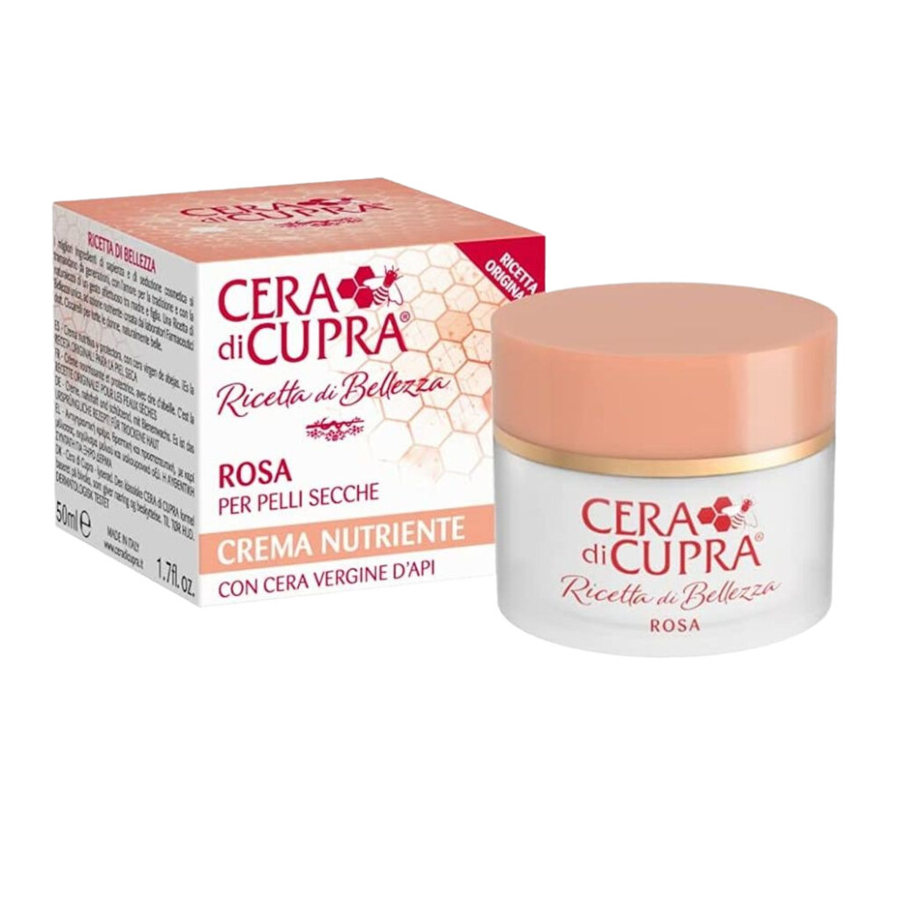 Pegas Store Cream 2 X Cera Di Cupra Rosa - Moisturizing Face For Dry Skin 50 Ml