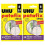2 x UHU Patafix DECO Glue Pads Strong White Reusable Removable - Pack of 32 Pads 1