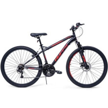 Huffy Extent 27.5" Mountain Bike, 18 Speed - Matte Black