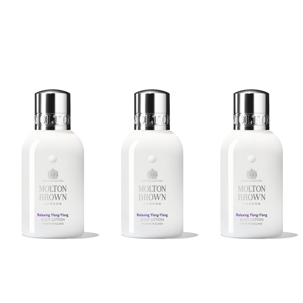 Molton Brown Relaxing Ylang Ylang Body Lotion 3 x 100ml Bottles