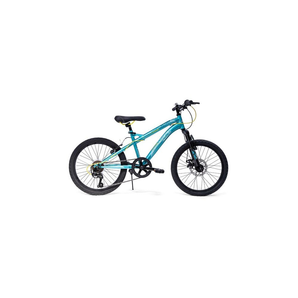 Huffy Extent 20" Kids Bike, 6 Speed - Aqua Blue