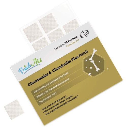 PatchAid, Glucosamine & Chondroitin Plus Patch, 30 Patches 1