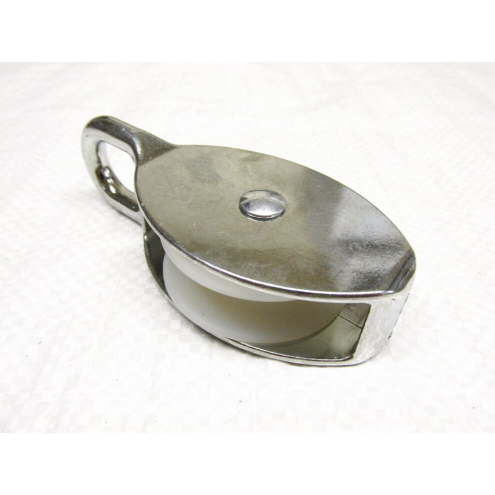 (Single, 25Mm) Single Double Sheave Pulley Block (Nylon Eye) 600988486874