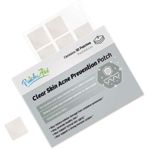 PatchAid, Klart Hud Acne Förhämmare Patch, 30 Patches 1