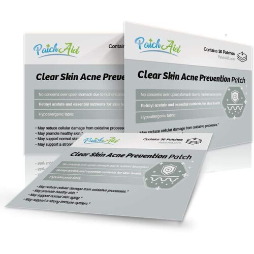 PatchAid, Klart Hud Acne Förhämmare Patch, 30 Patches 2