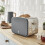 Swan Swan Nordic Grey Kettle 2 Slice Toaster Microwave Breadbin & Canisters 8