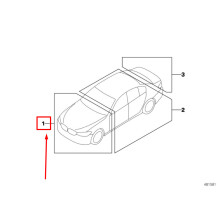 BMW X3 G01 Label "Brake Fluid" 71246799629 6799629 NEW GENUINE