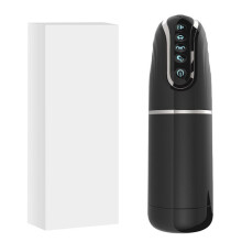 (With Box) Automatic Masturbator for Men USB Charging Sucking Vibrating Real Pussy Blowjob Male Sex Toys Men Masturbation Cup Adult Goods