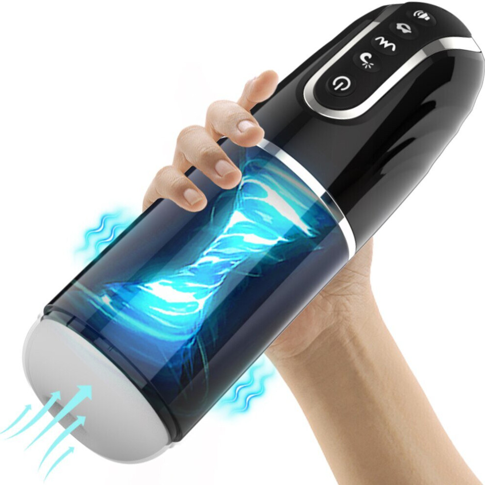 Automatic Masturbator for Men USB Charging Sucking Vibrating Real Pussy  Blowjob Male Sex Toys Men Masturbation Cup Adult Goods on OnBuy