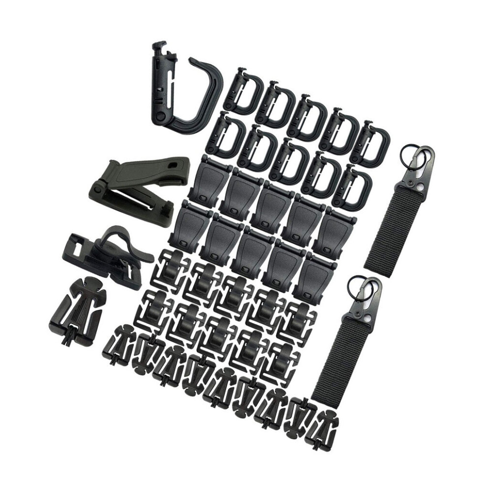 Photos - Climbing Gear Carabiner Buckle Snap D-ring Clip Equipment Tools Webbing Lock Camping Hiking Backpack Climbing Belts Accessories